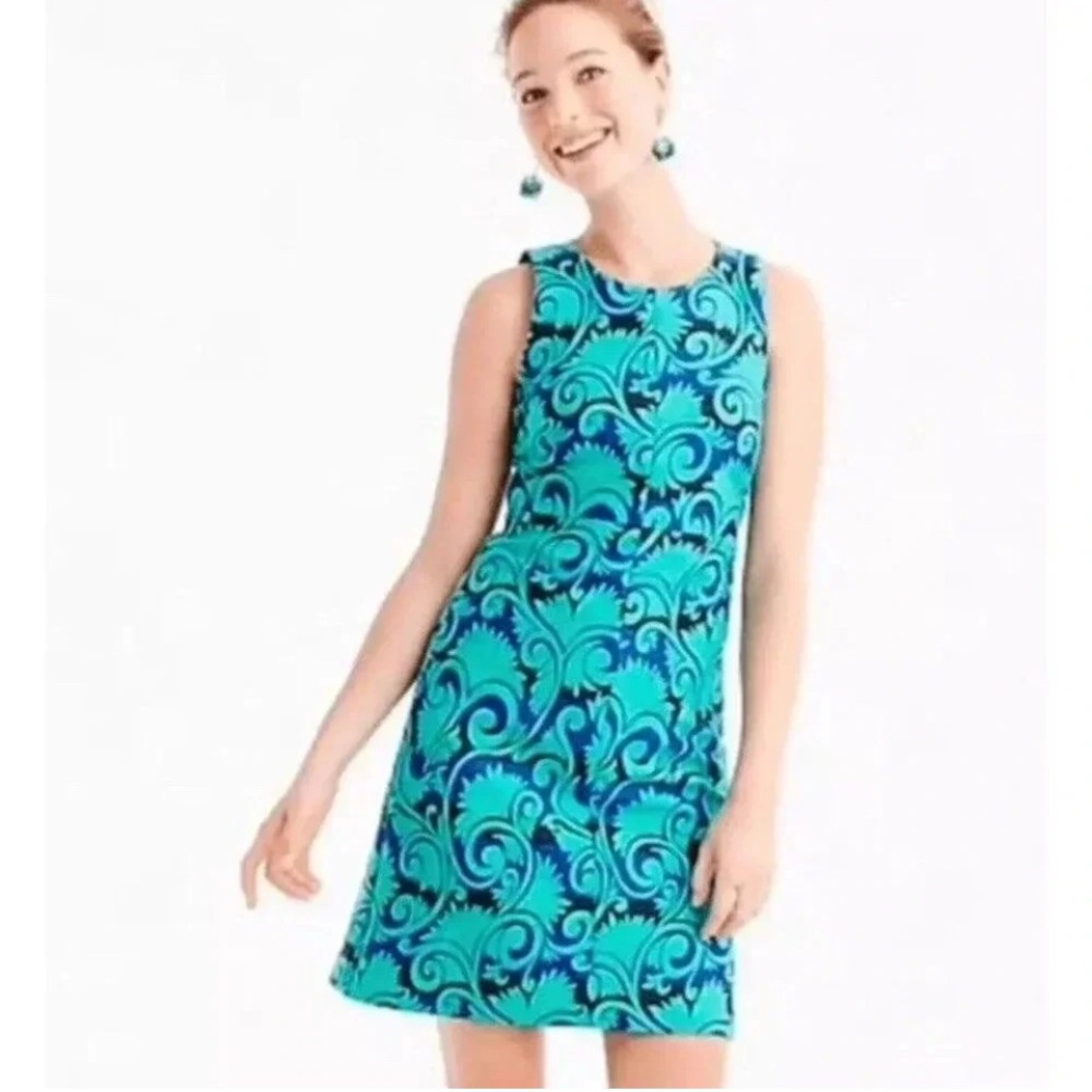 J.Crew ~ Elegant Print Dress